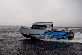 Моторная лодка Realcraft 700 Cabin + Мотор +Прицеп